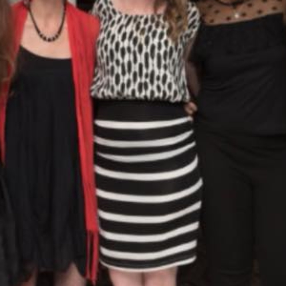 Tracy Reese blousy top/rouched bottom dress